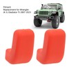 Akozon 1 Pair Bumper Tow Hook Cover Cushion Replacement Tow