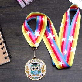 Kindergarten Graduation Gifts for Boys - Preschool Graduation Medal with Neck Ribbon, Pre k Graduation Gifts for Kids, Preschool Kindergarten Graduation Decorations Students Award Medallion Supplies