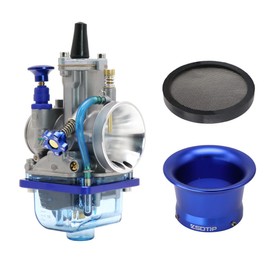 PWK 34MM 4T Carburetor with Air Filter Fit for Universal Motorcycle 125cc to 250cc Pit Dirt Bike ATV Predator 212cc GY6 Motocross Enduro Off Road Quad Scooter Power Jet Carb