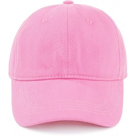 ENCIGER® Casual Sports Unisex Baseball Cap - Adjustable Strap, Unisex Design, Cotton Fabric Free Size Pink