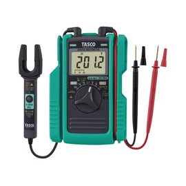 Ichinen TASCO Clamp Meter with AC/DC Clamp Digital Multimeter TA452TM