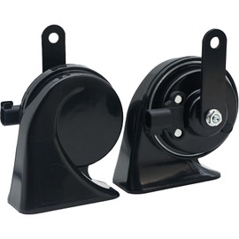 NEOGET Car Horn Kit Compatible with Ford,12V Loud Waterproof Auto Horn, High Low Dual Tone 126 Decibel, Replacement for Ford (2 Connectors)