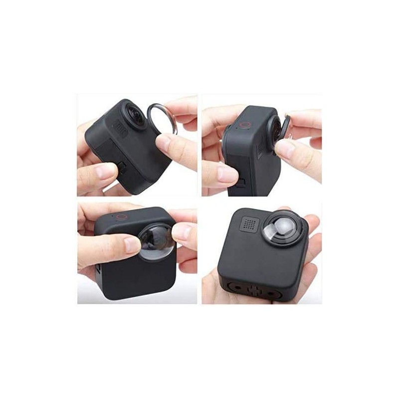 Twaxl 2pcs PCS Lens Protective Cap Dust Cover for GoPro