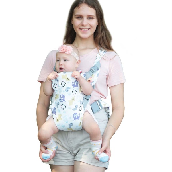 KIYUMI Carrier Portable Newborn Toddler Baby Sling Carrier,Lightweight & Breathabl