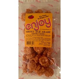 Enjoy Snacks Shoyu Age Arare Fried Rice Crackers