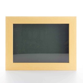 Natural 24x30 Large Shadow Box Display Wooden Frame with Green Acid-Free Backing UV Acrylic & Hanging Hardware - with 3/4" Usable Depth - Great Jersey Frame Display Case Shadowbox