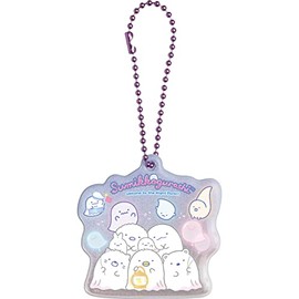 San-X Sumikko Gurashi Reflector Key Chain "Ghost Night Park" AB09506
