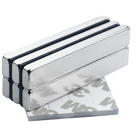 Yizhet 6 Pcs Strong Magnets, 60 * 10 * 5mm Neodymium Magnet, Bar magnets for Arts, Crafts, Hobbies, Home and Office