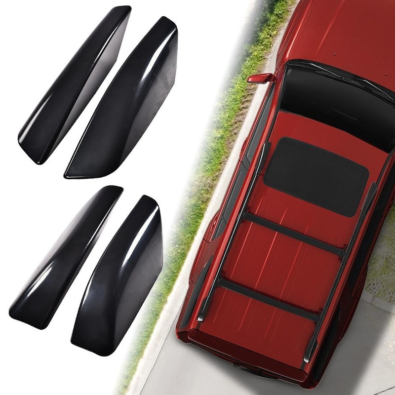 G-PLUS Roof Rack Rail End Cover Shell Cap Compatible with