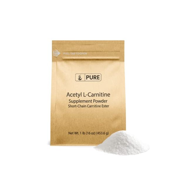 Pure Original Ingredients Acetyl L-Carnitine (1 lb) ALCAR, Amino Acid Powder Supplement