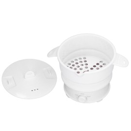 Foldable Electric Hot Pot Cooker 800W 1.2L Travel Pot for Camping Office Hotel Noodle Porridge Soup UK Plug 220V