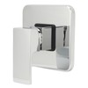 Shower Handle Valve Copper Square Wall Mount Shower Rough In