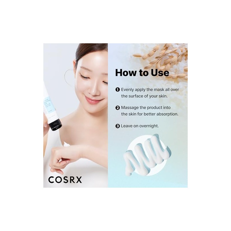[Cosrx] Ultimate Nourishing Rice Overnight Spa Mask 60g / NEW