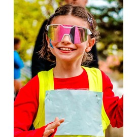 FEISEDY Teens Baseball Sunglasses Sports Cycling Glasses for Youth Polarized UV400 Boys Girls Age 8-14 B0093