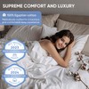 TWK 1200 TC 100% Egyptian Long-Staple Cotton Bedding Sheets Set,