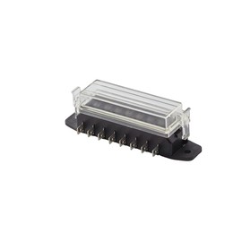 HELLA 8JD 005 993-122 Fuse Box - 8-pin connector - Plug: Blade Terminal - Plug: 16 x side (6,3x0,8)