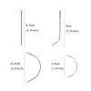 20 Pieces 32mm Hairpieces Snap Clips U Shape Hair Extensions