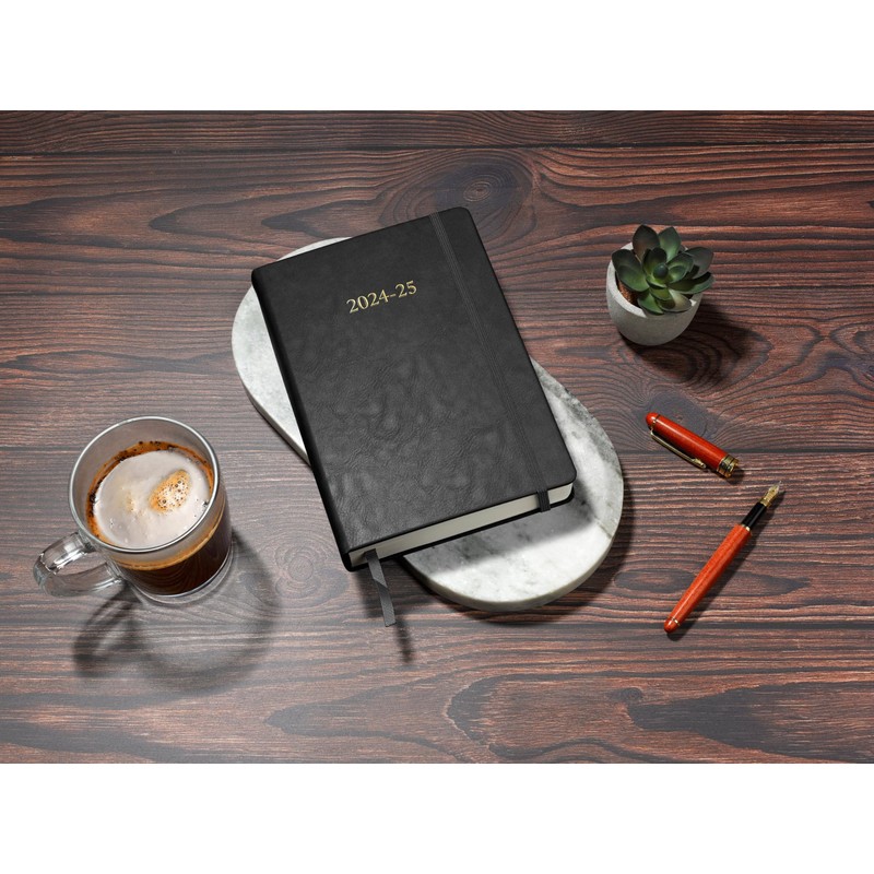 Wykeham's Executive 2025 Diary Journal with One Page a Day
