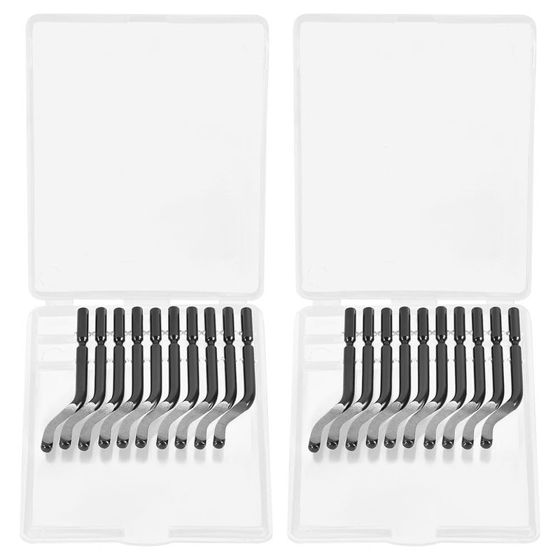 flintronic Universal deburring tool, pack of 20 replacement blades, without