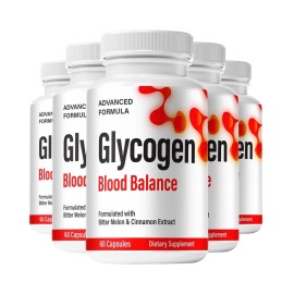 Glycogen 5-Pack Glycogen Blood Balance Capsules, Glycogen to Support Blood - 300 Capsules