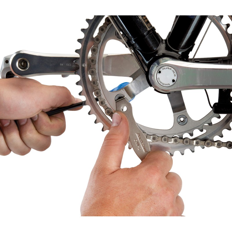 Park Tool CNW-2 Chainring Nut Wrench Tool, Silver