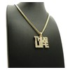 CBC Crown Stones Filled Hip Hop Words Thug/Thug Life Pendant