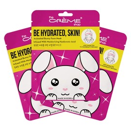The Crème Shop - Juego de 3 mascarillas coreanas para el cuidado de la piel de los animales