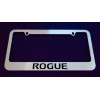 Automotive warehouse ROGUE Chrome PLASTIC License Plate Frame