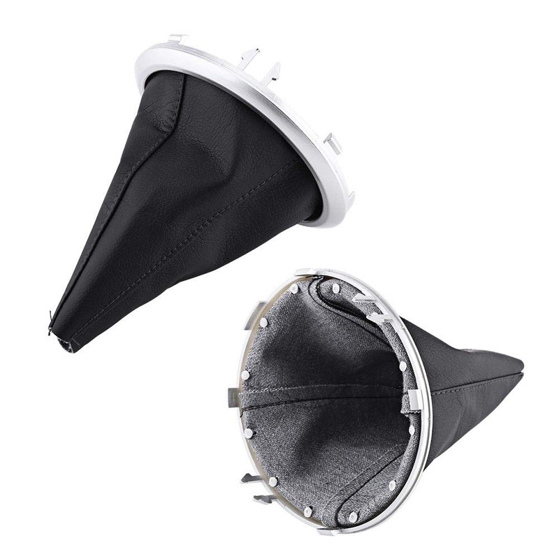 Gear Shift Stick Lever Gaiter Cover, Car Black Manual Transmission