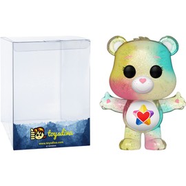 True Heart Bear (Chase): P o p ! Animation Vinyl Figurine Bundle with 1 Compatible 'ToysDiva' Graphic Protector (1206-61558 - B/A)