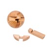 Handmade Wooden Puzzle Magic Ball Brain Teasers Toy Big Wooden