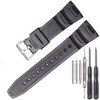 MCXGL Resin Watch Strap Compatible with Casio SGW-100 Waterproof Sports