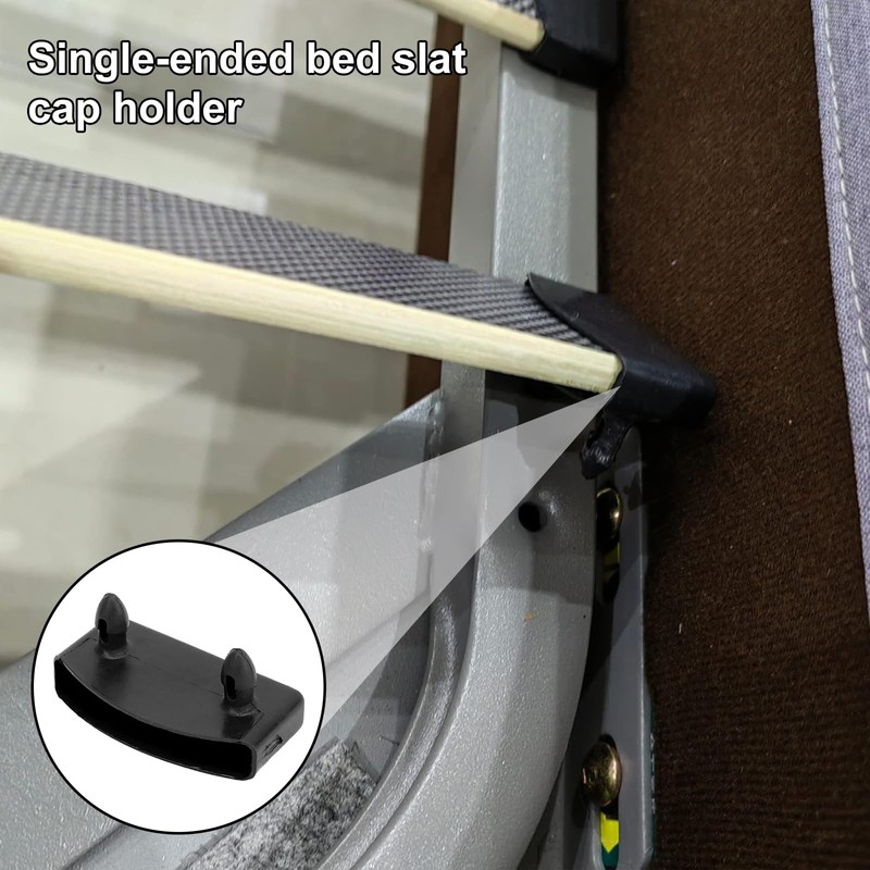 LICQIC 4 Pcs Bed Slat Caps, Bed Slats Holders, bed