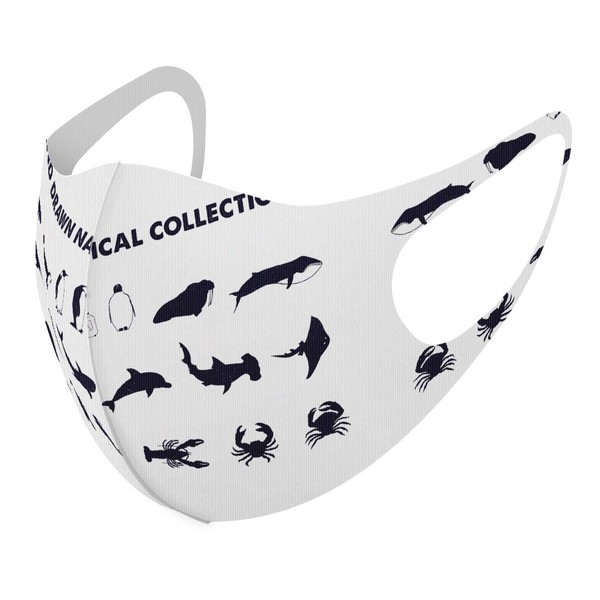 Design Mask, Set of 2, Polyester, Washable, Cloth Mask, Unisex,