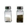 Salt and Pepper Shaker Set (Clear Glass)