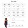 Popilush Shapewear Cocktail Dresses for Women Sparkly Midi Dress Tummy