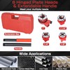 Yaegoo Pipe Threading Kit 4 Dies 1/2" 3/4" 1" 1-1/4"