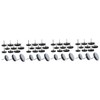 Operitacx 48pcs Chair Leg Floor Protectors Felt Pads for Hardwood