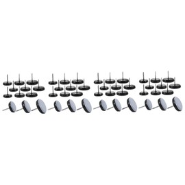 Operitacx 48pcs Chair Leg Floor Protectors Felt Pads for Hardwood Floors Furniture Glides Nail-slider for Chairs