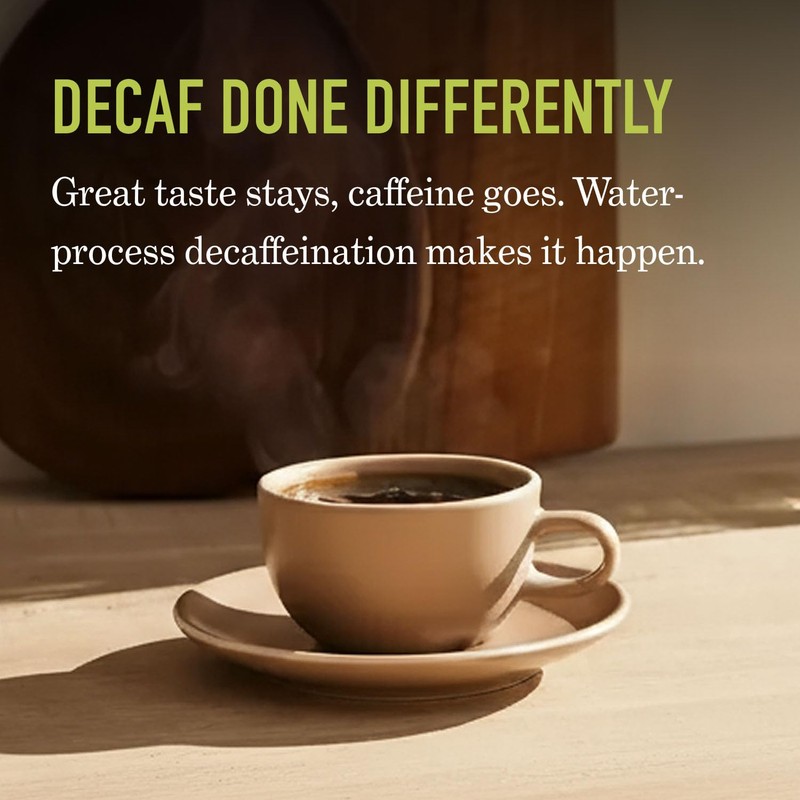 Peet's Coffee, Dark Roast Ground Coffee, Decaffeinated Arabica Coffee -