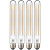 Dimmable 8W T10 LED Bulbs, Warm White 2700K, 8.9inch Long