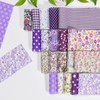 Sewing Patchwork Fabric, 40-Piece Colourful Cotton Fabric Set, Floral Cotton