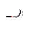 2pcs Manganese Steel Gardening Ergonomic Short Handle Weeding Tool for