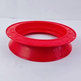 Hand Reel, TOPIND Fishing Yo-yo Big Szie Winding Board Plastic Waterproof Fish Line Plastic Spool Fishing line Reel Fishing Accessories (Red, L(Outer diameter-19cm))