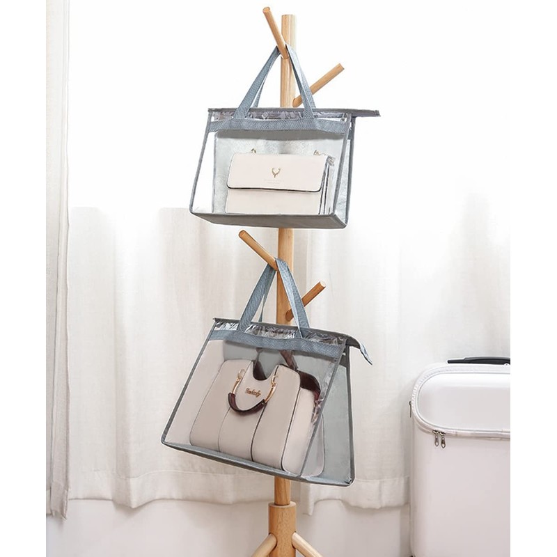 CINPIUK Handbag Dust Bags Clear Purse Storage Organizer for Closet