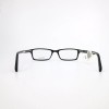 Unbranded MP 1009 BK Black Mens Rectangle Full Rim Eyeglasses