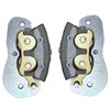 Vanlison Front Left & Right Brake Calipers Set with Sintered
