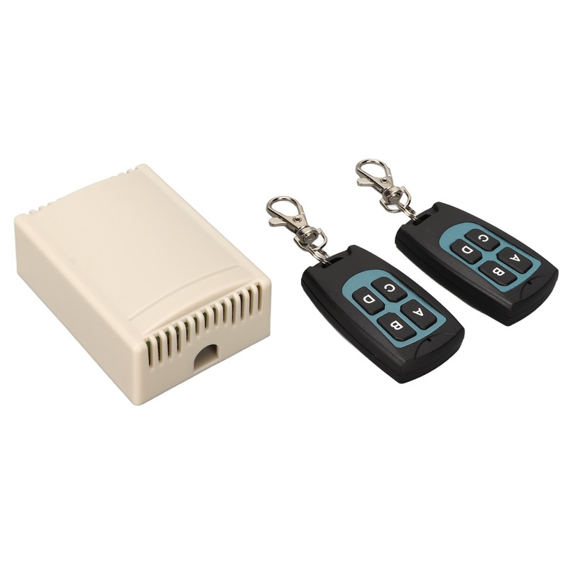 Relay Remote Switch 4 Channel 10A ABS Wireless Module with