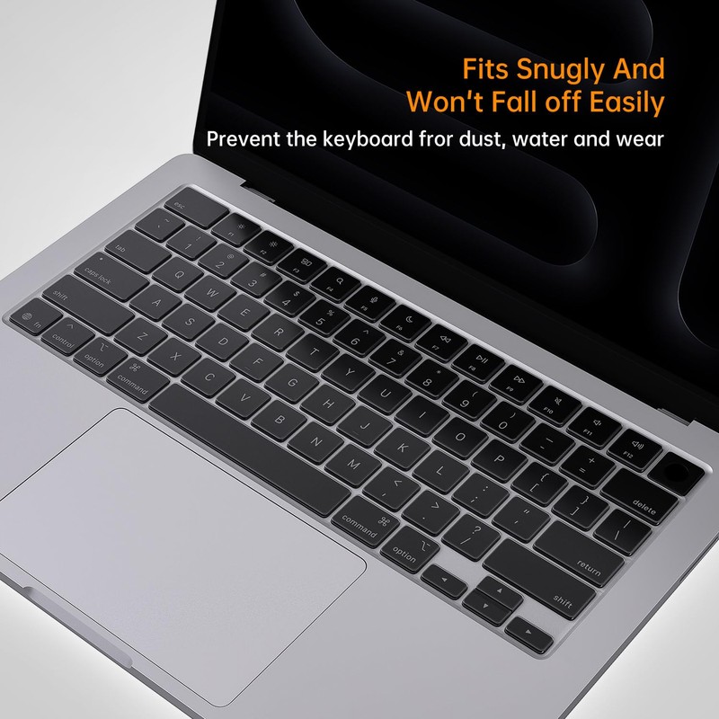 Premium Keyboard Cover Ultra Thin Protector Skin for 2026 MacBook