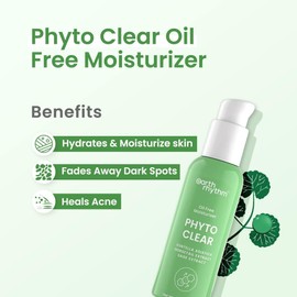 Earth Rhythm Phyto Clear Oil Free Moisturiser, For Oily & Acne Prone Skin - 50 ML
